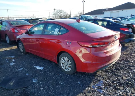 2017 Hyundai Elantra Se from USA, damaged, VIN 5NPD74LF6HH206085